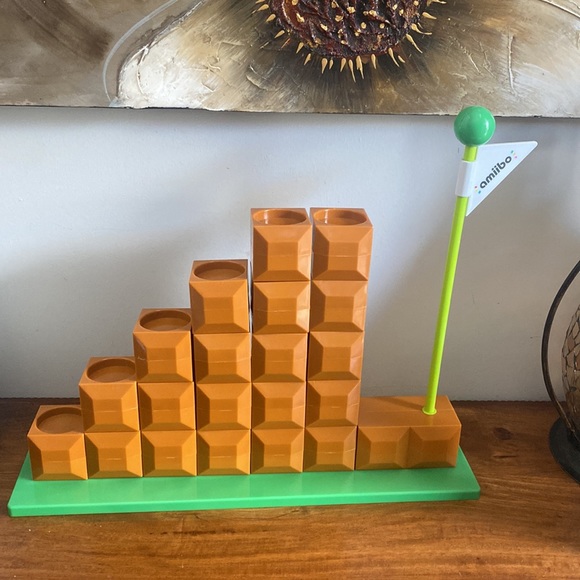 Nintendo Amiibo Super Mario Bros. End Level Display Stand. COMPLETE Set! - Picture 6 of 8